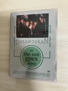 Duran Duran『as the sun gose 〜』2枚組ライヴCD