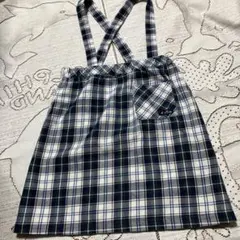 美品♡ファミリア♡チェックスカート♡130