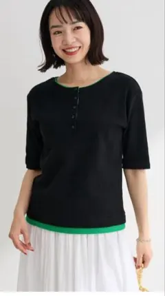 Green Parks 半袖Tシャツ ブラックのサムネイル
