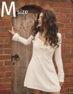 ワンピース　スカート　ふわふわ　シーン　ZARA moussy SLY