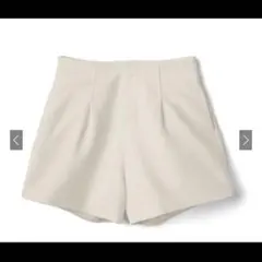 タックハイウエストショートパンツ[at1744] Mサイズ