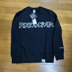 ユニクロ　キースヘリング　スウェット　黒　長袖