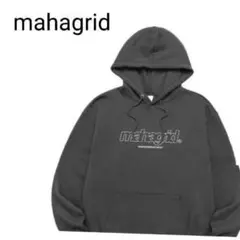 【美品】mahagrid マハグリッド サードロゴ プルオーバーパーカー S