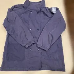 ブルー ボタン付きジャケット