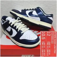 メンズ対応サイズ NIKE W DUNK LOW PRM ナイキ ダンク 白紺