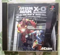 IRON MAN X-O MANOWAR PS1ソフト