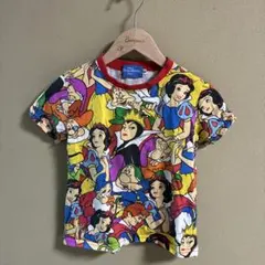 白雪姫　総柄　Tシャツ 110 トップス　半袖　ディズニー　プリンセス