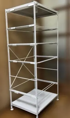 無印良品ユニットシェルフ・バックパネル（小）ダークグレー色幅56cm用