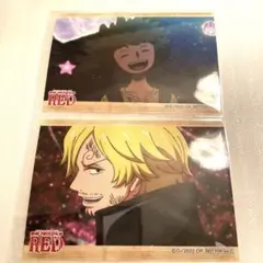 サンジ　ヨルエカ　ONE PIECE RED 場面写ブロマイド　麦スト　限定特典