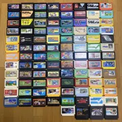 ファミコンソフト 100本セット　ダメージ小