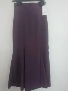 SNIDEL ハイウエストヘムボリュームスカート　新品