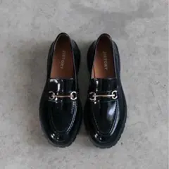 【Jonson様専用】JISTORYブラック ビットローファー24.5cm