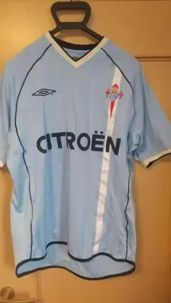 03 04 UMBRO アンブロ　セルタ　ユニフォーム　Mサイズ LFPパッチ 03 04 UMBRO アンブロ セルタ ユニフォーム Mサイズ LFPパッチ - メルカリ