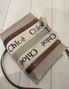 リネン ショルダーバッグ