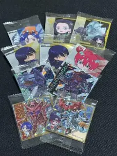 ガンダム　ウエハース　シール　ジークアクス