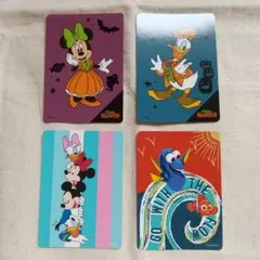 ディズニーストア じゃんけんカード くまのプーさん 4枚セット レア ディズニーストア じゃんけんカード くまのプーさん 4枚セット レア
