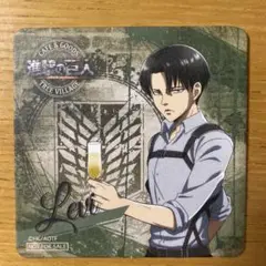 非売品　進撃の巨人 リヴァイ コースター