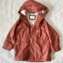 ZARA KIDS マウンテンパーカー 110 レインジャケット オレンジ