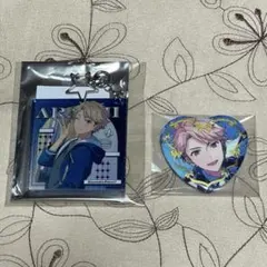 あんスタ 鳴上嵐 スターキーホルダー・ラメキラ缶バッジ