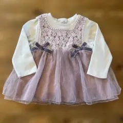 プティマイン　チュールドッキングカットチュニック