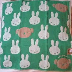 miffy ガーゼタオル グリーン