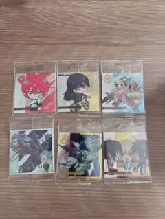 ガンダムウエハースシール6種