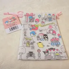 ★サンリオキャラクター Lサイズポーチ新品