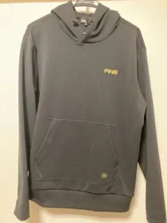 PING フード付きパーカー ブラック メンズM
