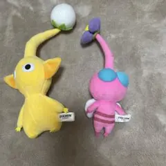 PIKMIN ぬいぐるみ 黄ピクミン 羽ピクミン 2体セットのサムネイル