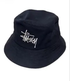 STUSSY バケットハット ブラック S/M