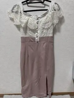⭐︎当日発送⭐︎Tearly キャバドレス レースオフショルダータイトドレス　SM