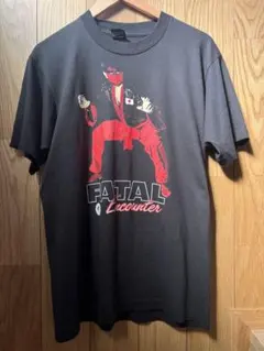 当時物 90s グレート・ムタ 蝶野正洋 Tシャツ L 新日本プロレス NWO