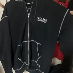 2025年最新】X-LARGE タイプ：ジップアップ メンズ パーカーの