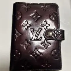 LOUIS VUITTON◆アジェンダPM_モノグラム・ヴェルニ　エナメル手帳