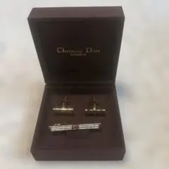 Christian Dior Monsieur ネクタイピンとカフスボタンセット