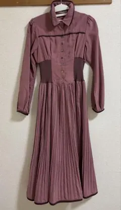 【最終値下げ】ROYAL PARTY パイピングレザーワンピース