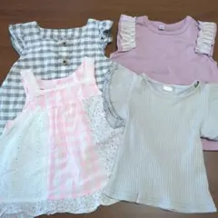 女の子ノースリーブ80cm 6点