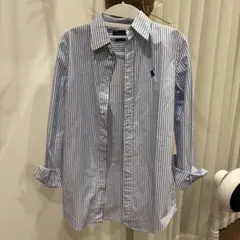 POLO RALPH LAUREN ストライプ長袖シャツ Oサイズ