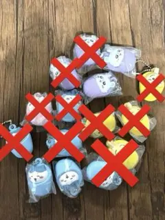 ちいかわ　おくるみマスコットチャーム　ガチャガチャ