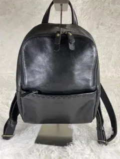 【美品】Dakota レザー ミニリュック ベルト 黒