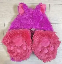 【Desney Resort】チェシャ猫　ファンキャップ　マフラー