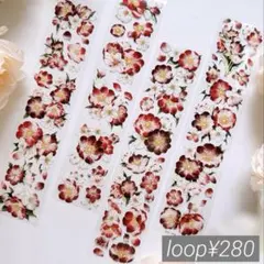 【ka11】 咔咔一顿贴/ 朱砂舞 pet 1ループ 100cm¥280