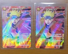 ミラバト　プロモ　ミラクルバトルカードダス　　うずまきナルト　超Ω 2枚セット