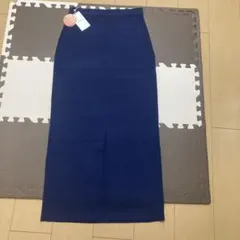 【新品未使用】ネイビー ニット タイトスカート
