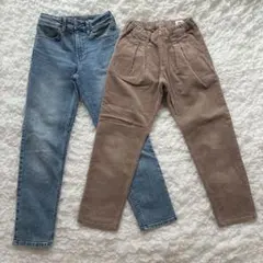 ♡2点セット‼︎♡H&M EDWINパンツ 140cm