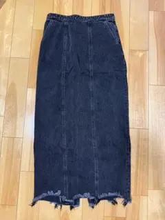 MOUSSY デニムロングスカート サイズ2