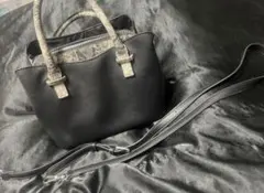 パイソン ショルダーバッグ