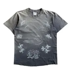 茶*ー様 90s M.C. Escher エッシャー アート tシャツ フェード