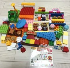 アンパンマンとみんなのおみせ たっぷりブロックDX