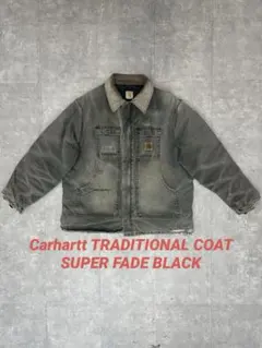 Z*L様 90s〜 Carhartt トラディショナルコートブラック鬼フェード